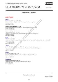 SLA7052M Datasheet Page 12