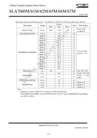 SLA7067M Datasheet Page 4