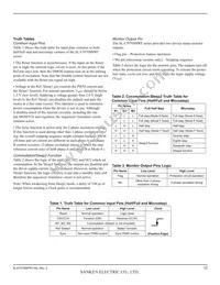 SLA7073MR Datasheet Page 12