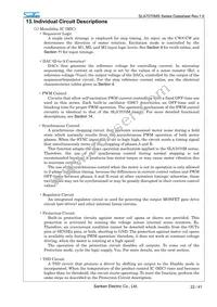 SLA7073MS Datasheet Page 22