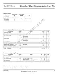 SLA7080MPR Datasheet Page 2
