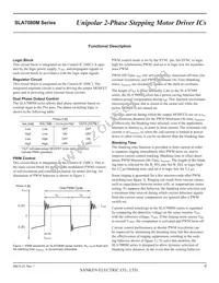 SLA7080MPR Datasheet Page 6