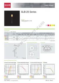 SLB-25YY3F Datasheet Cover