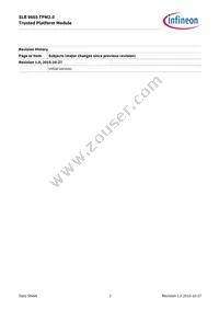 SLB9665XT20FW560XUMA2 Datasheet Page 2