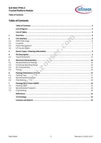 SLB9665XT20FW560XUMA2 Datasheet Page 3