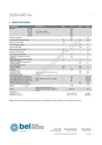 SLDM-06D1ALR Datasheet Page 5