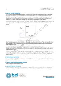 SLDM-06D1ALR Datasheet Page 20