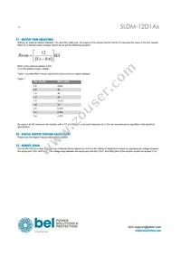 SLDM-12D1ALR Datasheet Page 18