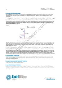 SLDM-12D1ALR Datasheet Page 20