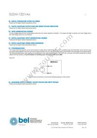 SLDM-12D1ALR Datasheet Page 21