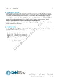 SLDM-12D1ALR Datasheet Page 23