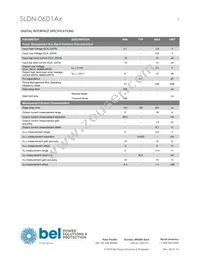 SLDN-06D1ALG Datasheet Page 5