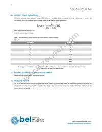 SLDN-06D1ALG Datasheet Page 18