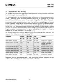 SLE 4442 M3.2 Datasheet Page 23