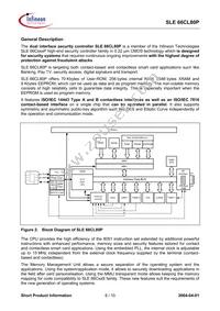 SLE 66CL80P NB Datasheet Page 8