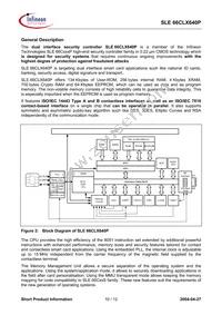 SLE 66CLX640P M8.4 Datasheet Page 10