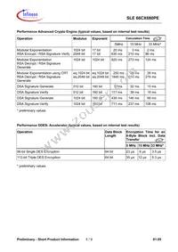 SLE 66CX680PE MFC5.8 Datasheet Page 5