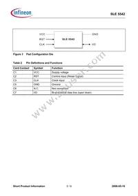 SLE5542M32XHSA2 Datasheet Page 5