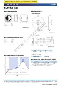 SLF6025T-330MR59-PF Datasheet Page 3