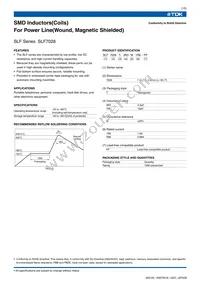 SLF7028T-3R3M1R6-PF Datasheet Cover