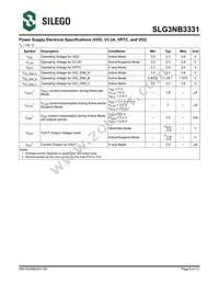 SLG3NB3331V Datasheet Page 6