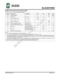 SLG3SY3952V Datasheet Page 3