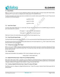 SLG46400V Datasheet Page 18