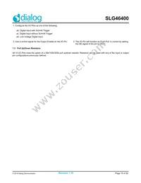 SLG46400V Datasheet Page 19