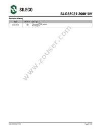 SLG55021-200010VTR Datasheet Page 8