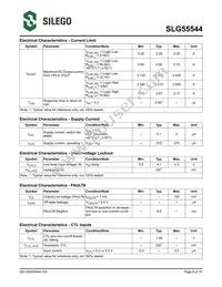 SLG55544V Datasheet Page 6