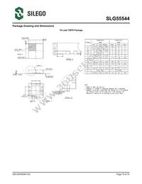 SLG55544V Datasheet Page 16