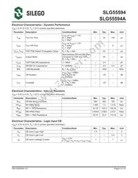 SLG55594V Datasheet Page 4