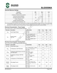 SLG55596AVTR Datasheet Page 3