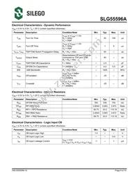SLG55596AVTR Datasheet Page 4