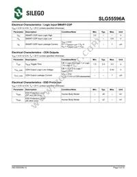 SLG55596AVTR Datasheet Page 5