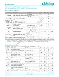 SLG59H1009V Datasheet Page 3