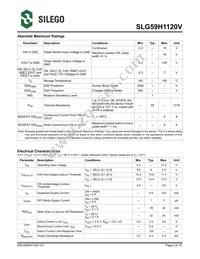 SLG59H1120VTR Datasheet Page 3