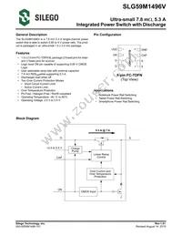 SLG59M1496VTR Datasheet Cover