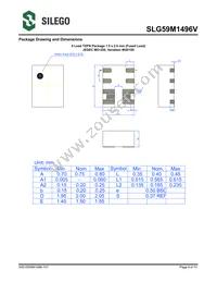 SLG59M1496VTR Datasheet Page 9