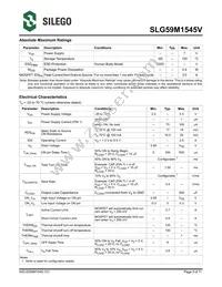 SLG59M1545VTR Datasheet Page 3