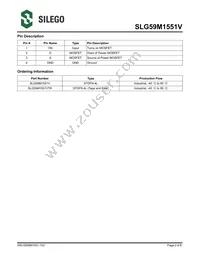 SLG59M1551VTR Datasheet Page 2