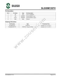 SLG59M1557VTR Datasheet Page 2