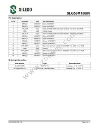 SLG59M1568VTR Datasheet Page 2