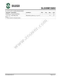 SLG59M1568VTR Datasheet Page 4