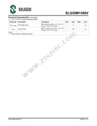 SLG59M1598VTR Datasheet Page 4