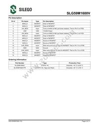 SLG59M1600VTR Datasheet Page 2