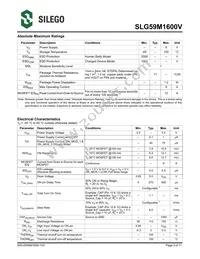 SLG59M1600VTR Datasheet Page 3