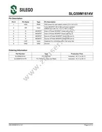SLG59M1614VTR Datasheet Page 2