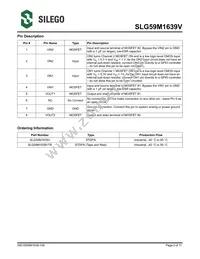 SLG59M1639VTR Datasheet Page 2