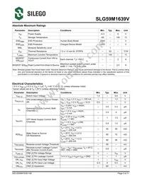 SLG59M1639VTR Datasheet Page 3